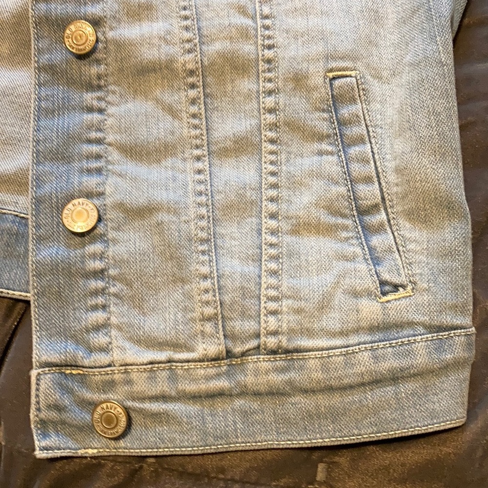 Old Navy light wash denim vest M - Picture 4 of 6